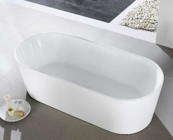 Oval 1300mm Freestanding Bath
