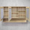 Noah Natural Oak 1200mm Shaving Cabinet