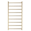 Kaya 600x1200mm Heated Towel Rail Brushed Brass