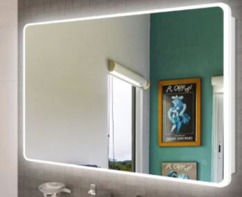 Lexar 1200 Curved Rim LED Mirror