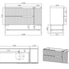 Oakley 1200mm Wall Hung Vanity