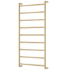 Kaya 600x1200mm Heated Towel Rail Brushed Brass