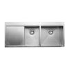 Select 1200 1 & 1/2 Bowl Kitchen Sink With Drainer