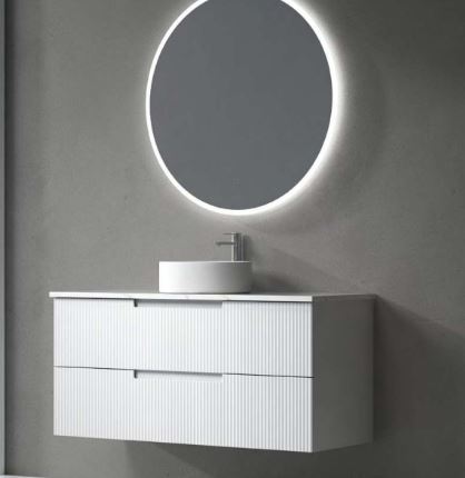 Eleana Matte White 1200mm Vanity