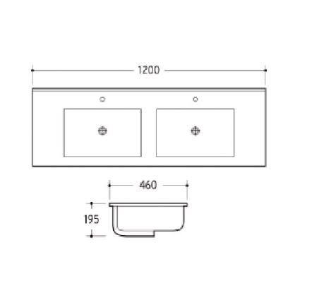 katie Ceramic Moulded Top - Bayside Bathroom