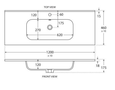 Quarttro Ceramic Moulded Top - Bayside Bathroom