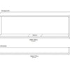 660mm x 360mm Shower Niche - Bayside Bathroom