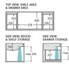 Mila 1200mm Wall Hung Vanity
