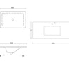 Oakley 1200mm Wall Hung Vanity