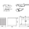 Rimini Potter’s Clay 1200mm Wall Hung Vanity