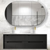 Noah Black Oak 1500mm Wall Hung Vanity