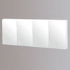 Lucinda 1500mm Gloss White Shaving Cabinet