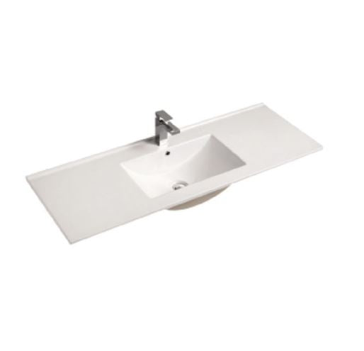 Quinn 1500mm Matte White Wall hung Vanity
