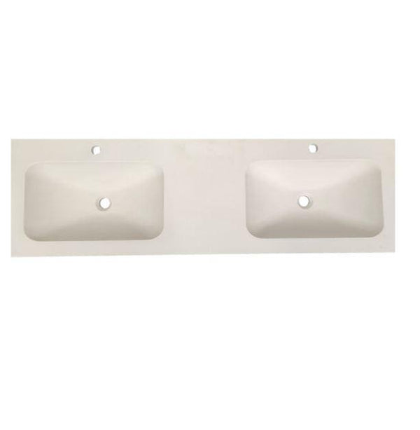 Quartz Solid Surface Moulded Top - Bayside Bathroom