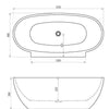 Palermo Freestanding Bath - Bayside Bathroom