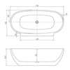 Palermo Freestanding Bath - Bayside Bathroom