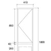 Antico Oak Tallboy 1800mm