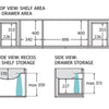 Mila 1800mm Wall Hung Vanity