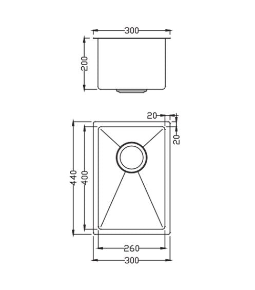 Select 300 Sink