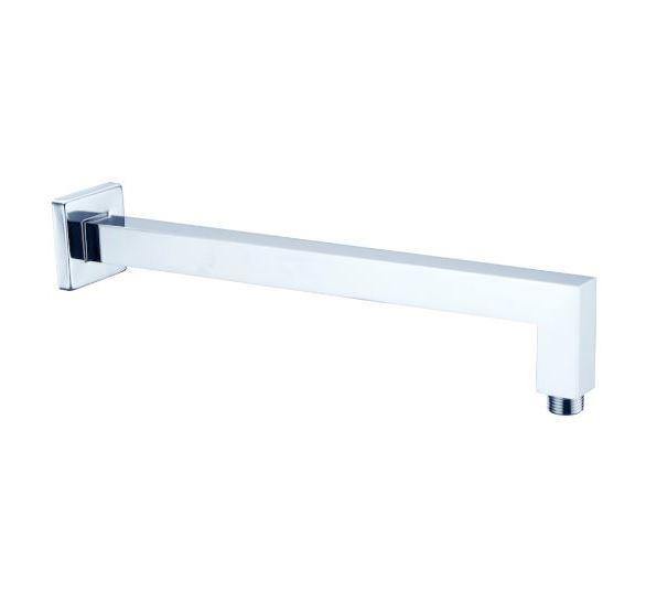350mm Square Shower Arm- Brushed Nickel - Bayside Bathroom