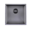 Select 440 Gunmetal Black Round Corners Single Bowl Sink