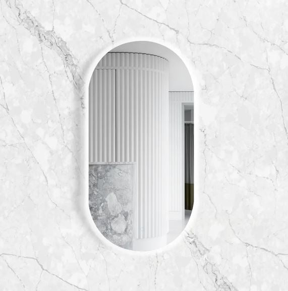 Oval 450 Backlit Mirror