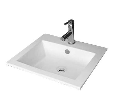Rectanglo 500 Semi - Insert Basin
