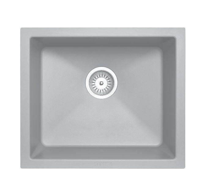 Concrete Grey 533 Single Bowl Granite Sink