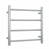 550mm Brushed Stainless Steel Heated Towel Rail - Bayside Bathroom