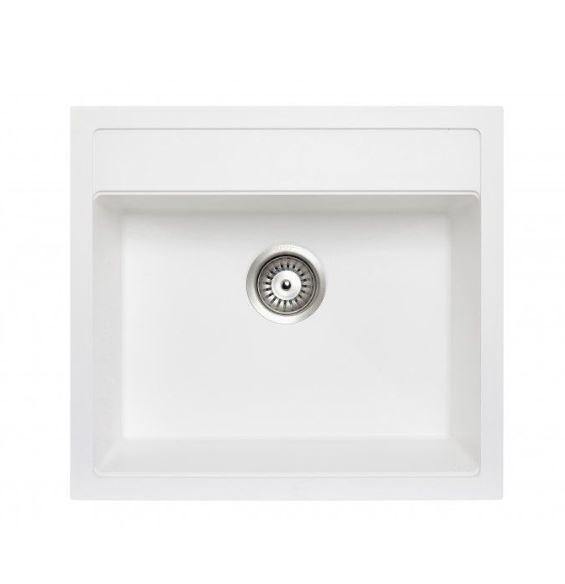 White 560 Single Bowl Granite Sink