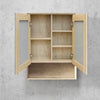 Noah Natural Oak 600mm Shaving Cabinet