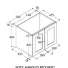 Mila 600mm Wall Hung Vanity