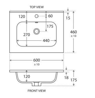 Quarttro Ceramic Moulded Top - Bayside Bathroom
