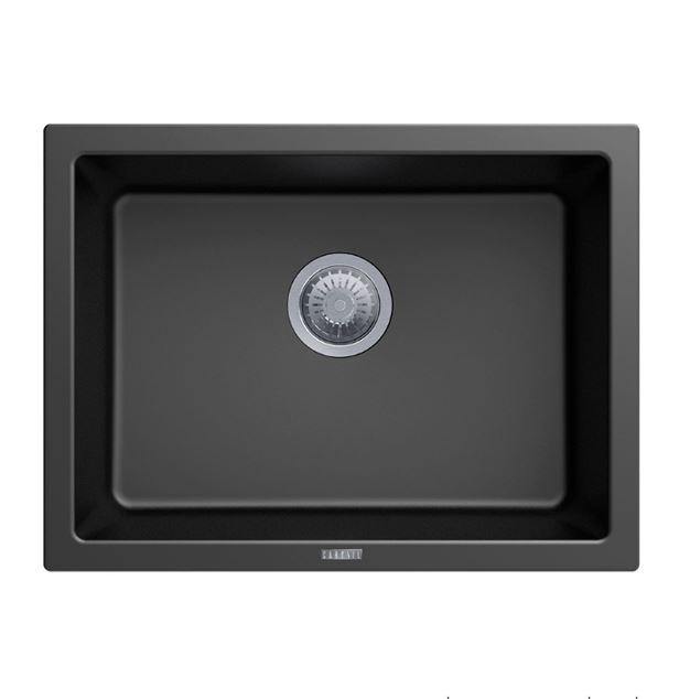 Black 610 Single Bowl Granite Sink
