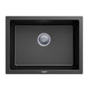 Black 610 Single Bowl Granite Sink - Bayside Bathroom