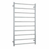 700mm Brushed Stainless Steel Heated Towel Rail - Bayside Bathroom