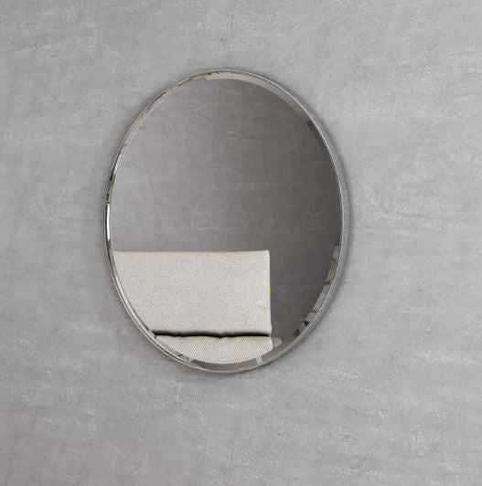 Buy Online Round 700mm Chrome Framed Mirror in Melbourne Bayside