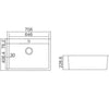 Impact 706 Single Bowl With Tap-Hole