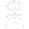 Oakley 750mm Wall Hung Vanity