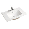 Quinn 750mm Matte White Wall Hung Vanity