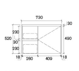 Porta 750mm Wall Hung Vanity