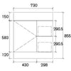 Porta 750mm Floor Standing Vanity