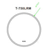 Round 750 LED Mirror