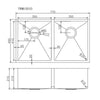 Select 770 Double sink