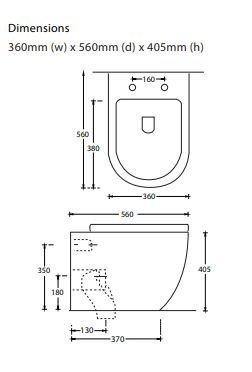 Belig Inwall Floor Pan - Bayside Bathroom