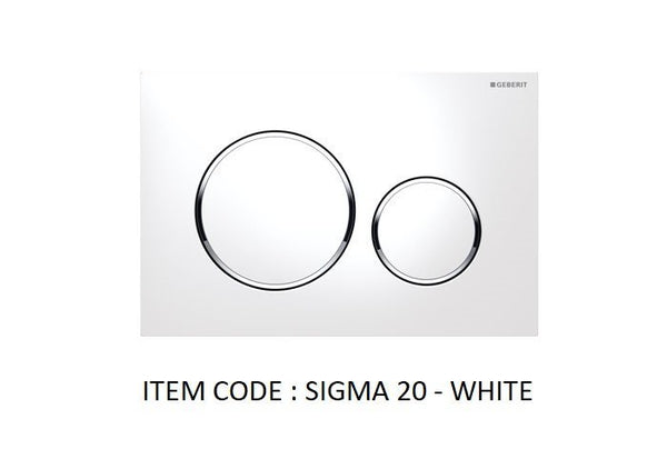 Geberit Sigma 8 concealed cistern ( Floor Pans)