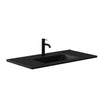 Katie Matte Black 900mm Ceramic Moulded Top