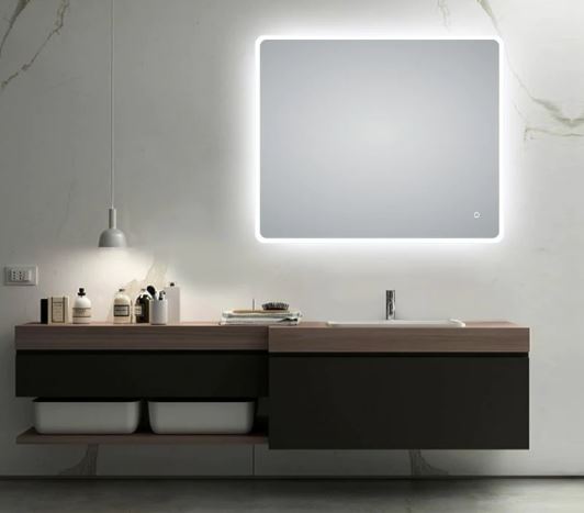 Lexar 900 Curved Rim LED Mirror