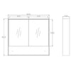 Finley 900mm Shaving Cabinet