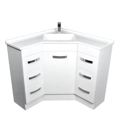 Bella 900 x 900 Corner Vanity